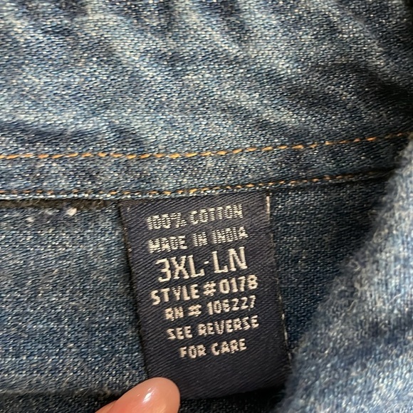 Denim Pearl-Snap Shirt - Picture 8 of 11